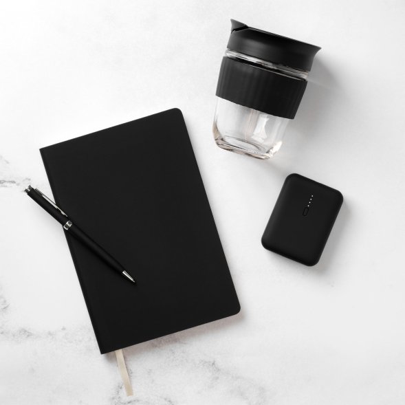 Ежедневник Spark недатированный, черный (без упаковки, без стикера) 