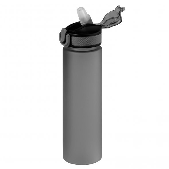 Бутылка для воды Flip, серая 