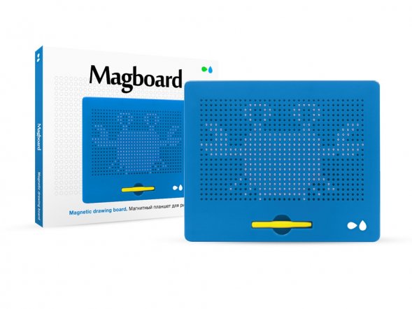 Магнитный планшет для рисования Magboard, синий 