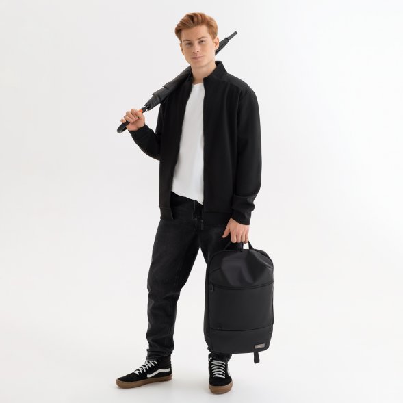 Толстовка на молнии ASTIN черная, размер S 