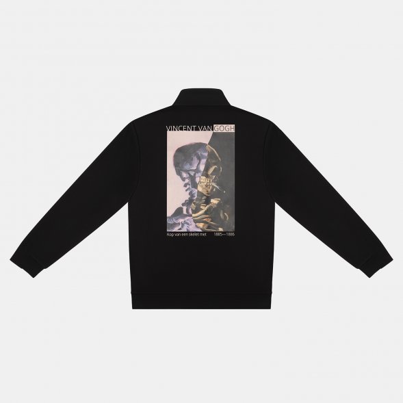 Толстовка на молнии ASTIN черная, размер S 