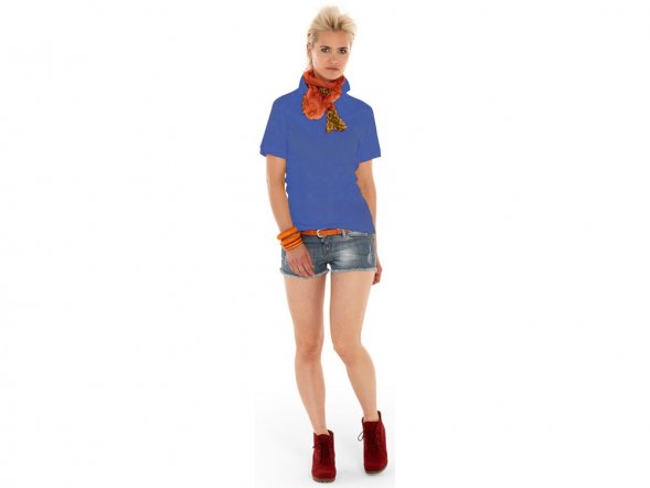 Рубашка поло Boston женская, синий navy 