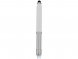 Ручка-стилус шариковая Xenon, белый, синие чернила 