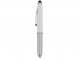 Ручка-стилус шариковая Xenon, белый, синие чернила 