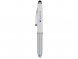 Ручка-стилус шариковая Xenon, белый, синие чернила 