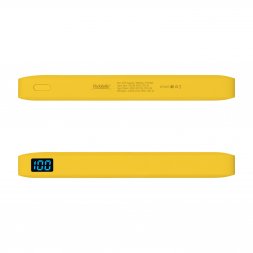 Внешний аккумулятор с подсветкой Ancor PD Plus 10000 mAh, желтый