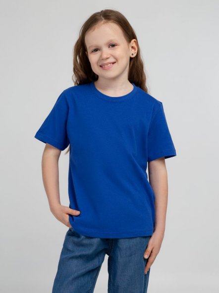 Футболка детская Regent Kids 150, ярко-синяя (royal) 
