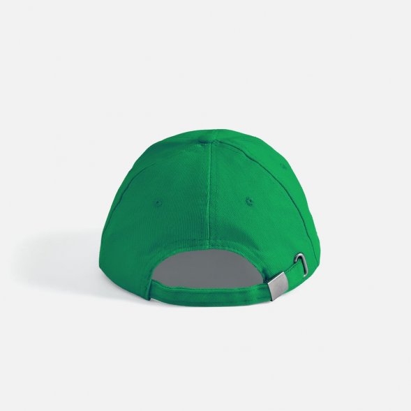 Бейсболка Buffalo, ярко-зеленая с белым 