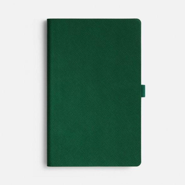 Ежедневник Lungo, недатированный, зеленый 