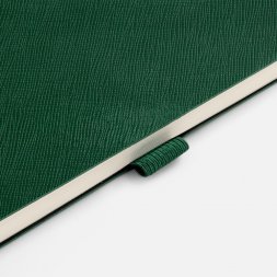 Ежедневник Lungo, недатированный, зеленый