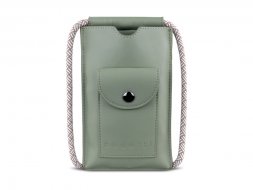 Сумка-чехол для мобильного телефона BUGATTI Almata, мятная, полиуретан, 11x2x18 см