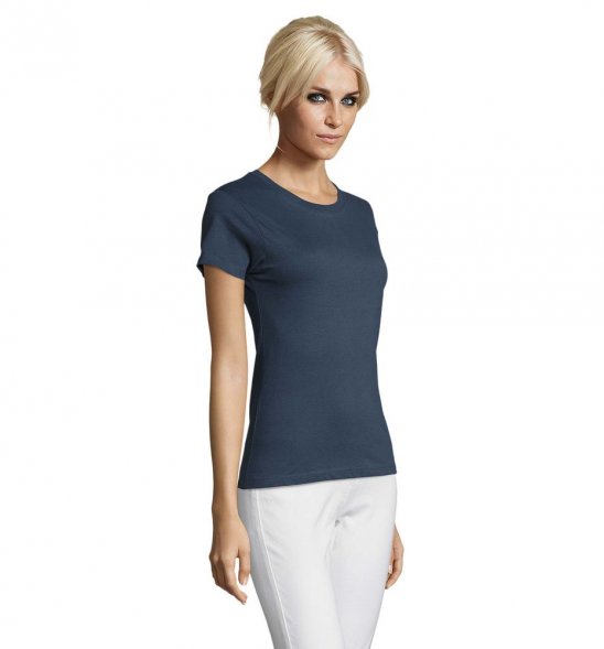 Футболка женская Regent Women, синяя (джинс) 