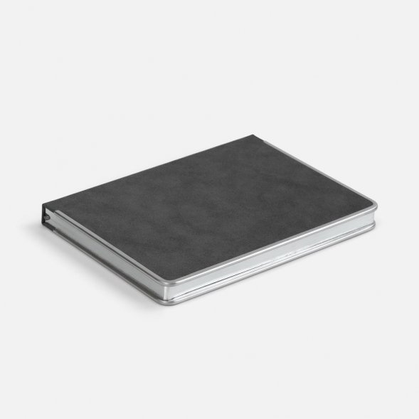 Ежедневник Metal Frame на заказ, датированный, темно-серый 