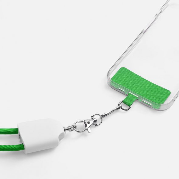 Кабель-ланьярд energyFlex Pro, зеленый 