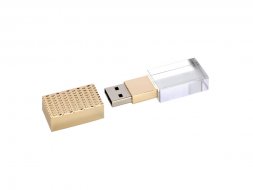 USB-флешка на 512 Mb, золото
