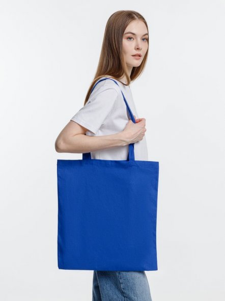 Холщовая сумка Optima 135, ярко-синяя 