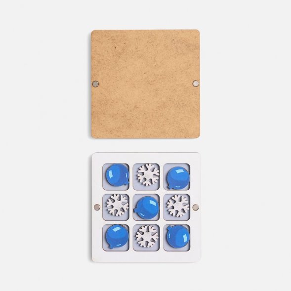 Игра крестики-нолики «Criss Cross. Снегошарики» 