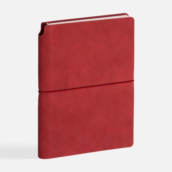 Ежедневник Kuka, недатированный, ver.2, красный 