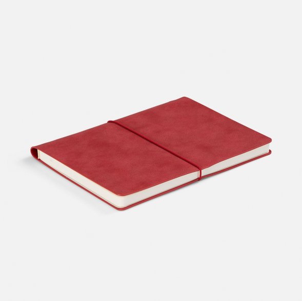 Ежедневник Kuka, недатированный, ver.2, красный 