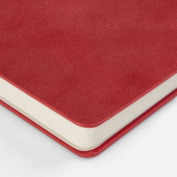 Ежедневник Kuka, недатированный, ver.2, красный 