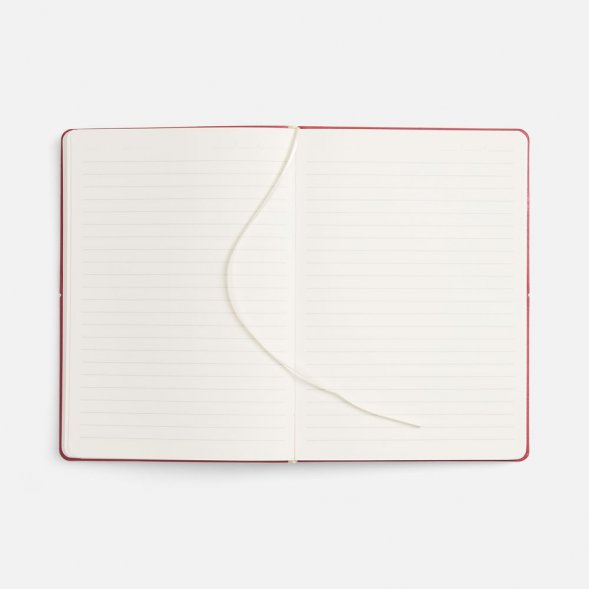 Ежедневник Kuka, недатированный, ver.2, красный 