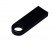 USB 2.0-флешка на 32 Гб с мини чипом и круглым отверстием, черный 