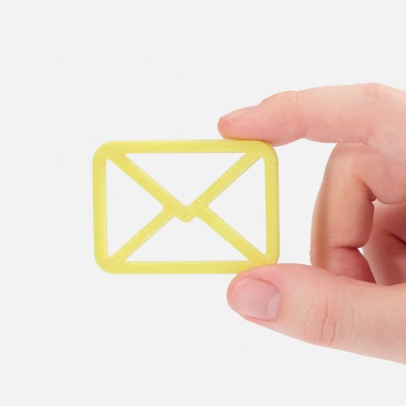 Подвеска Office, 3D-печать на заказ, конверт 