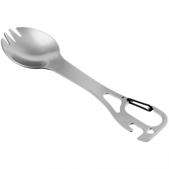 Походный столовый прибор Twin Win, стальной 