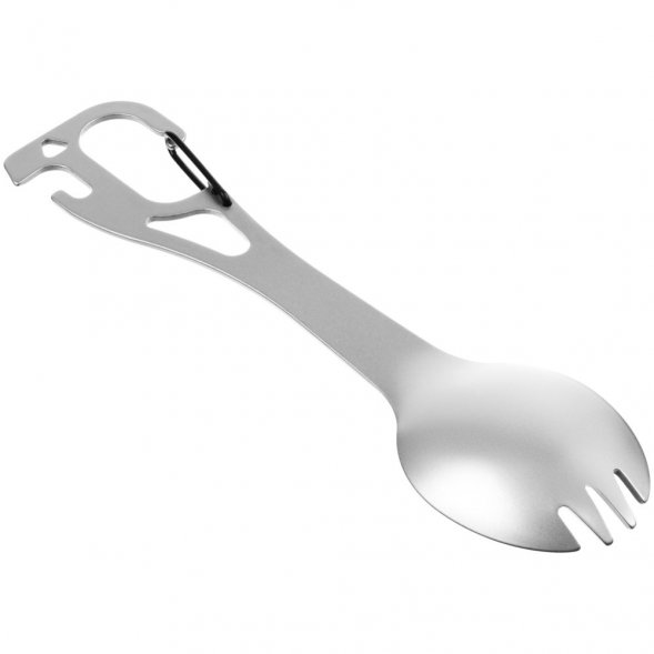 Походный столовый прибор Twin Win, стальной 