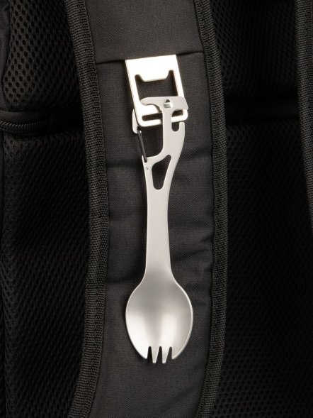 Походный столовый прибор Twin Win, стальной 