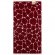 Полотенце Giraffe, малое, бежевое с бордовым 