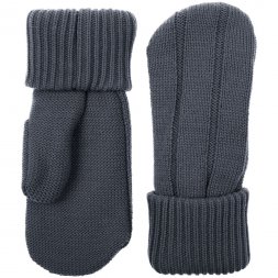 Варежки Knit Beat, темно-серые