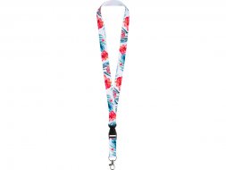 Ланъярд 2 см с карабином и межуровневым замком