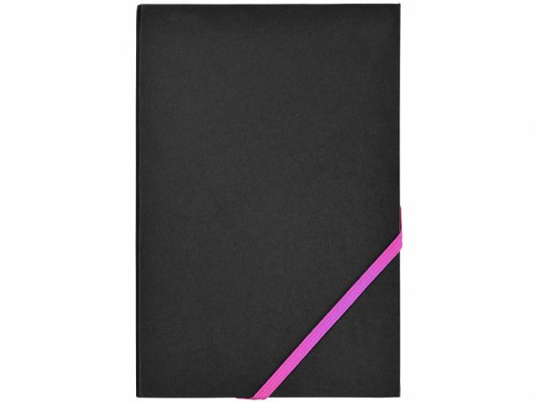 Блокнот А5 Travers, черный/розовый 