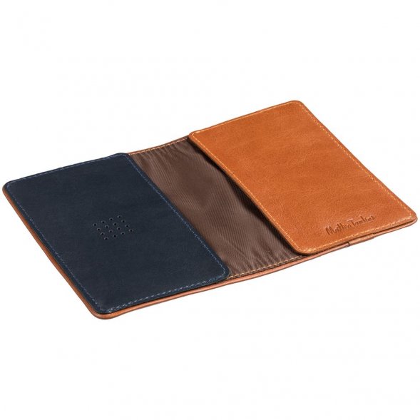 Обложка для паспорта Kalsa Palermo, синяя 