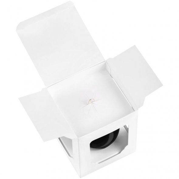 Елочный шар Gala Night в коробке, черный, 6 см 