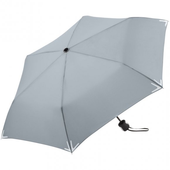 Зонт складной Safebrella, серый 
