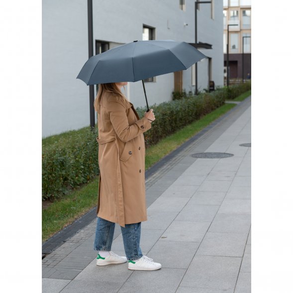 Зонт складной Nord, серый 