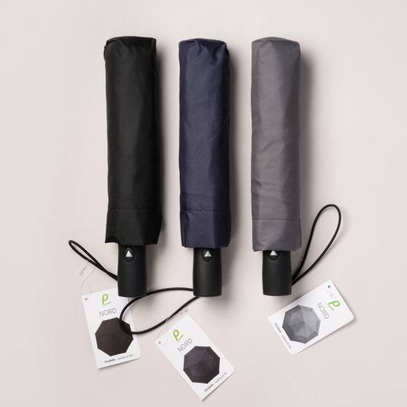 Зонт складной Nord, серый 