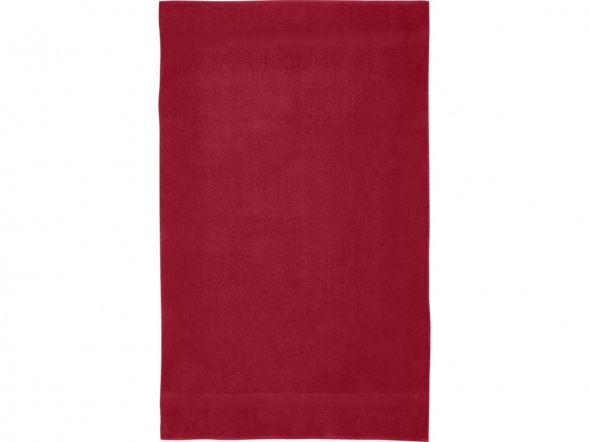 Хлопковое полотенце для ванной Evelyn 100x180 см плотностью 450 г/м2, красный 