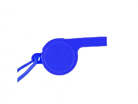 Свисток CARNIVAL с ремешком на шею, королевский синий 