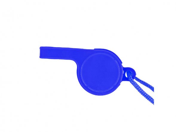 Свисток CARNIVAL с ремешком на шею, королевский синий 