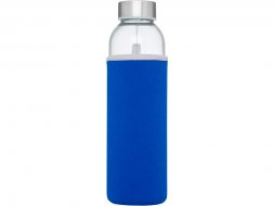 Спортивная бутылка Bodhi из стекла объемом 500 мл, cиний