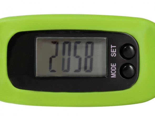 Наручные часы с шагомером Ridley, лайм 