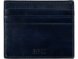 Картхолдер для 6 пластиковых карт с RFID-защитой Fabrizio, синий 