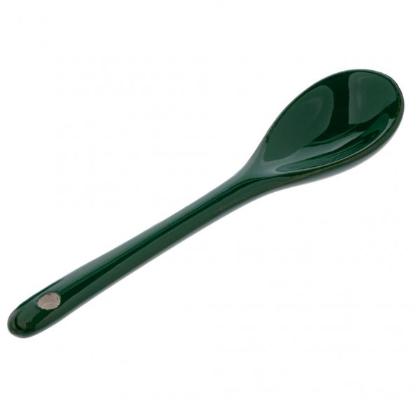 Кружка-хамелеон Melty с ложкой, черная с зеленым 