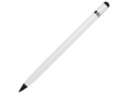 Вечный карандаш Eternal со стилусом и ластиком, белый