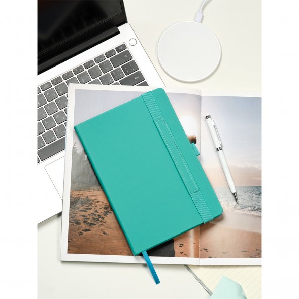 Беспроводное зарядное устройство с подсветкой 15W Auris, белое 