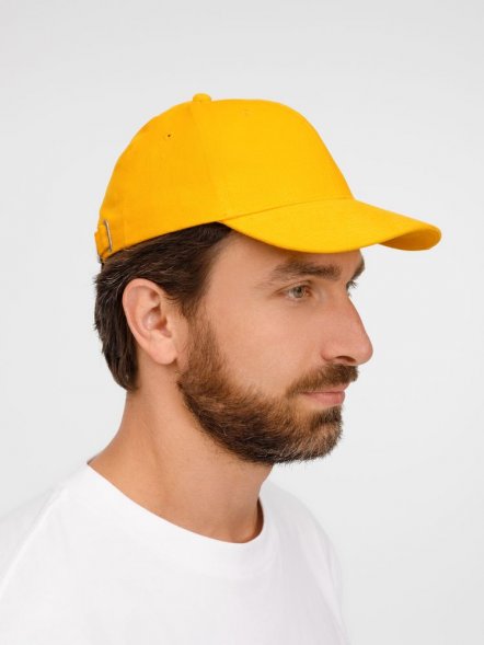 Бейсболка Buffalo, желтая 