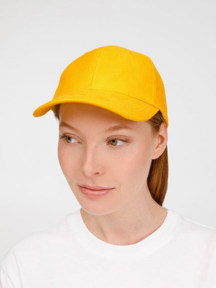 Бейсболка Buffalo, желтая 